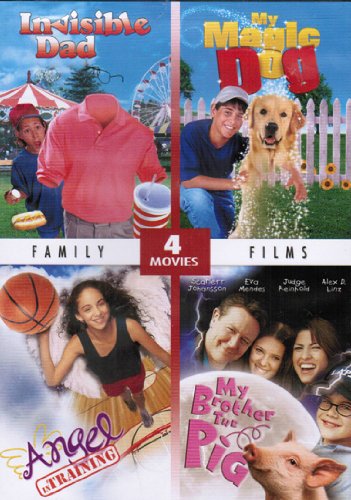 【中古】【未使用・未開封品】Family Comedy Films Collection (4 Movies) - Invisible Dad, My Magic Dog, Angel in Training, & My Brother the Pig