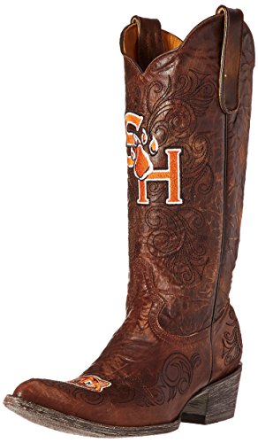 【中古】【未使用・未開封品】NCAA Sam Houston State Bearkatsレディース13インチGamedayブーツ ブラウン