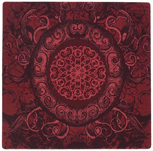 【中古】【未使用・未開封品】3drose LLC 8?x 8?x 0.25インチマウスパッド、ルネッサンスInspiredオーバルデザイン赤で( MP _ 78443?_ 1?)