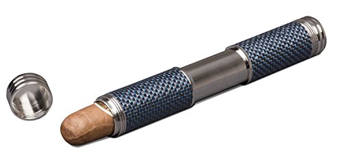 【中古】【未当て嵌める・未開封品】Visol Kevlar 葉巻きタバコ熱電子管 シングル 合わせる能力のある 青色