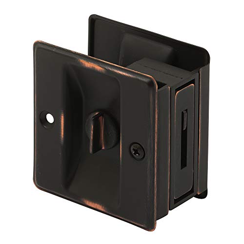 【中古】【未当てはめる・未開封品】prime-line生産物N 7319ポケットドアプライバシーロックwith Pull、古典派音楽ブロンズ