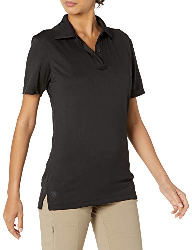 【中古】【未使用・未開封品】(Small, Black) - Tru-Spec Women's Performance 24-7 Polyester Short Sleeve Polo Shirt
