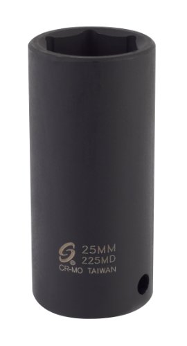 【中古】【未使用・未開封品】Sunexツール225MD 0.5インチ博士25mmのディープインパクトソケット|AJIMURA-SHOP