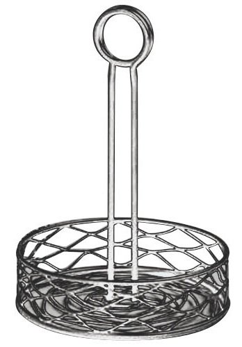 【中古】【未使用・未開封品】American Metalcraft RBNC27 Round Birdnest Condiment Racks, Large, Chrome by American Metalcraft