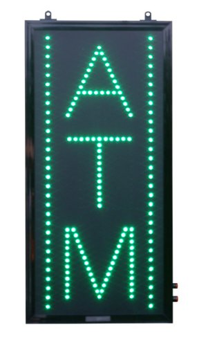【中古】【未当て嵌める・未開封品】緑であること LED 非同期転送モード知らせ - 11in×24in 垂直方向矩形 パソコン・周辺機器-その他