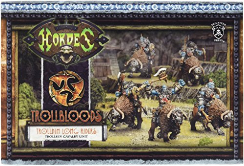【中古】【未使用・未開封品】Privateer Press - Hordes - Trollblood: Trollkin Long Riders モデルキット