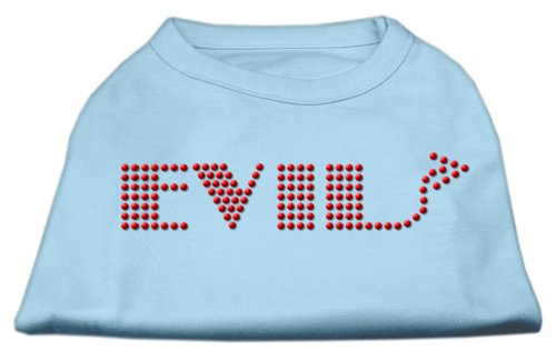 【中古】【未使用・未開封品】Mirage Pet Products 52-28 SMBBL Evil Rhinestone Shirts Baby Blue S - 10