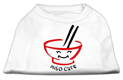 【中古】【未使用・未開封品】Mirage Pet Products 51-44 LGWT Miso Cute Screen Print Shirts White Lg - 14
