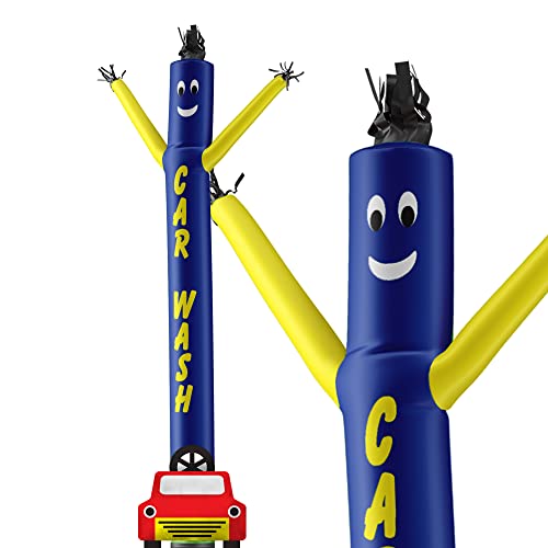 【中古】【未使用・未開封品】Torero Inflatables Air Dancer Car Wash with Car Shape Tube Man Inflatable, 15-Feet by Torero Inflatables｜AJIMURA-SHOP