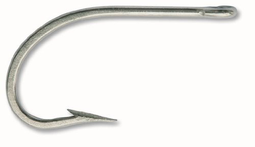【中古】【未使用・未開封品】Mustad 7731dビッグゲーム海Demon Forged Duratin Hook withロウ付けリング( 10個パック)