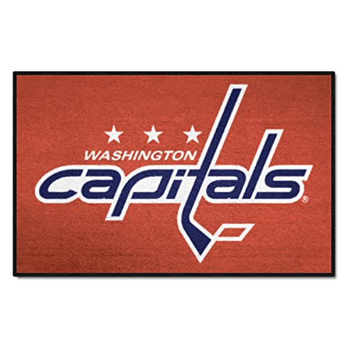 【中古】【未使用・未開封品】(Starter Mat) - FANMATS NHL Washington Capitals Nylon Face Starter Rug|AJIMURA-SHOP