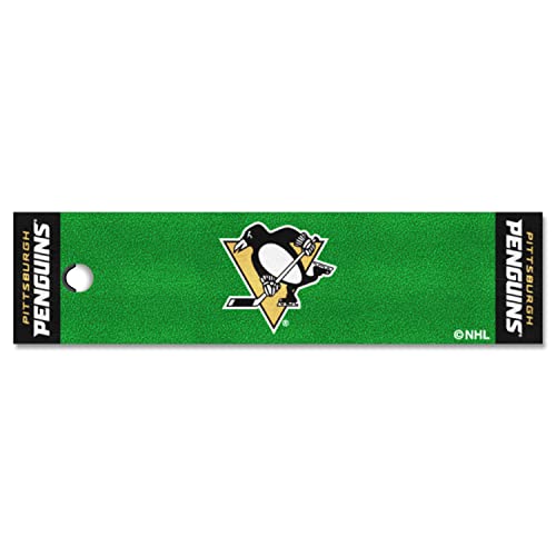 【中古】【未使用・未開封品】Fanmats NHL Pittsburgh Penguinsナイロン面Puttingグリーンマット|AJIMURA-SHOP
