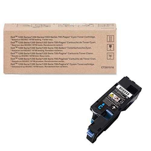 【中古】【未当て嵌める・未開封品】Dell YX24V SY 700-Page Toner Cartridge for Dell 1250c/1350cnw/1355cn/1355cnw/C1760北西/C1765nf/C1765nfw, Cyan