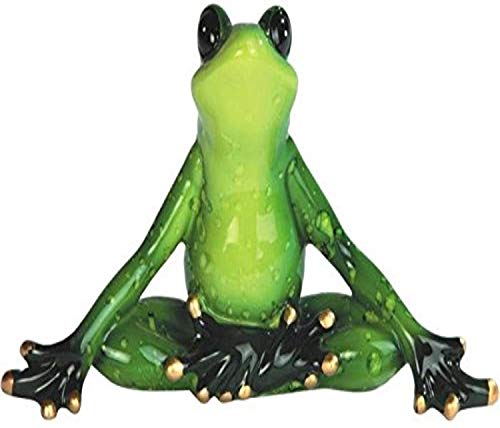 【中古】【未使用・未開封品】StealStreet ss-g-61156?Green Frog Yogaフィギュア(セットof 2?)、6?"|AJIMURA-SHOP