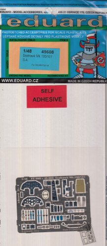 【中古】【未使用・未開封品】Eduard Photoetch 1:48 - Seahawk Mk. 100/101 S.a. - (edp49608)