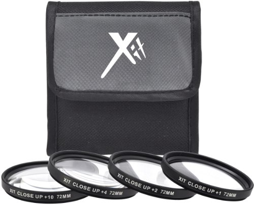【中古】【未当て嵌める・未開封品】Xit xt72赤金72?4-pieceカメラエフェクトレンズフィルタ