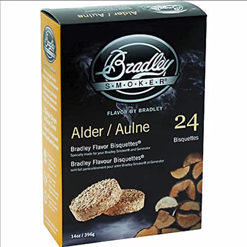 【中古】【未使用・未開封品】BRADLEY ALDER FLAVOUR SMOKERS BISQUETTES (PACK OF 24)