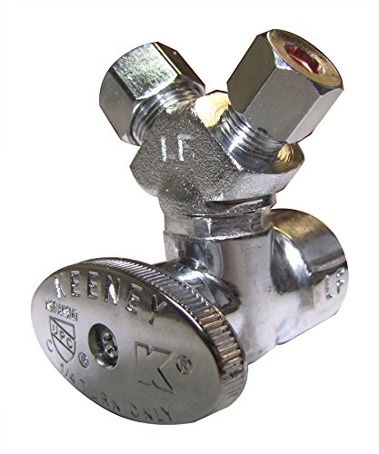 【中古】【未使用・未開封品】Plumb Pak PP2902VLF Quarter Turn 3-Way Valve 1/2-Inch Fip by 3/8-Inch Od by 1/4-Inch Od Lead Free, by Plumb Pak