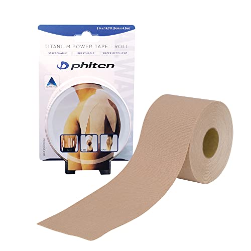 【中古】【未使用・未開封品】海外直送品Titanium Roll Tape, 2inch x 15Feet by Phi-Ten USA