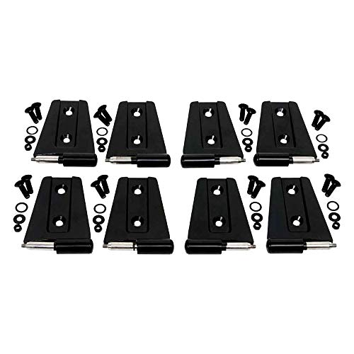 【中古】【未使用・未開封品】Kentrol Door Hinge Set (8 pieces) (4 Door) 50576