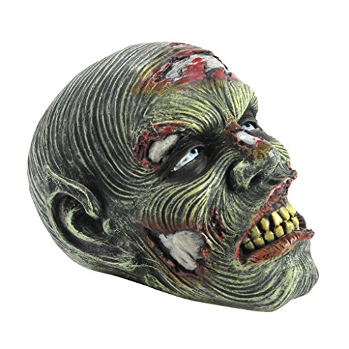 【中古】【未当て嵌める・未開封品】Design Toscano Lost Zombie Head Garden Statue - ゾンビデコレーション - ハロウィン飾りつけ