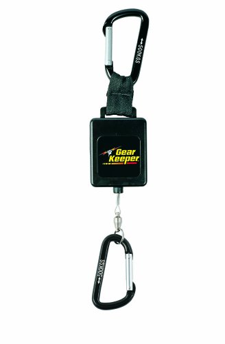 【中古】【未使用・未開封品】Gear Keeper RT3-4558 Retractable Instrument Tether with Aluminum Carabiner, 80 lbs Breaking Strength, 58 oz Force, 22 Extension by Gear