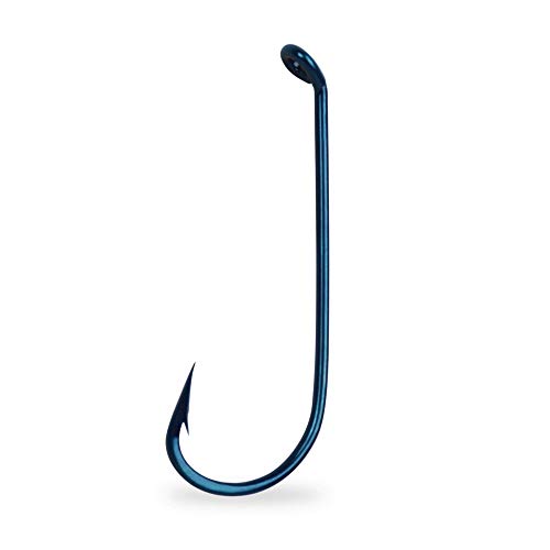 【中古】【未使用・未開封品】(6, Blue) - Mustad Classic Turned Down Ball Eye Hollow Point Virginia Hook (Pack of 100)｜AJIMURA-SHOP 12,407円
