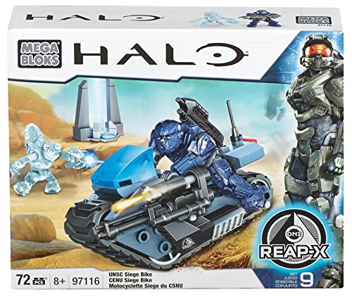 【中古】【未使用・未開封品】Mega Bloks Inc Mega Bloks - Halo - UNSC Seige Bike 並行輸入