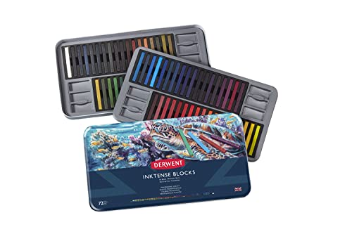 【中古】【未使用・未開封品】Inktense Blocks 72 Color Tin-