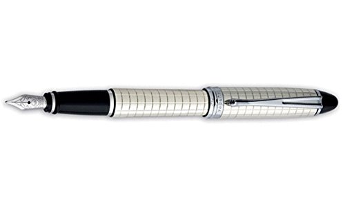 【中古】【未当て嵌める・未開封品】Aurora Ipsilon Qaudra 筆 スターリングしろがね色 罰金
