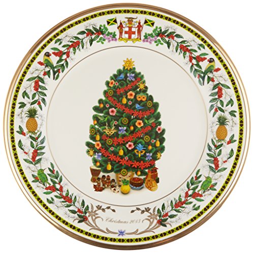 【中古】【未使用・未開封品】Lenox 2013 Trees Around The World Jamaica Decorative Plate|AJIMURA-SHOP