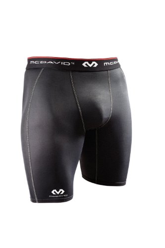 【中古】【未使用・未開封品】(X-Large, Black) - McDavid Compression Shorts