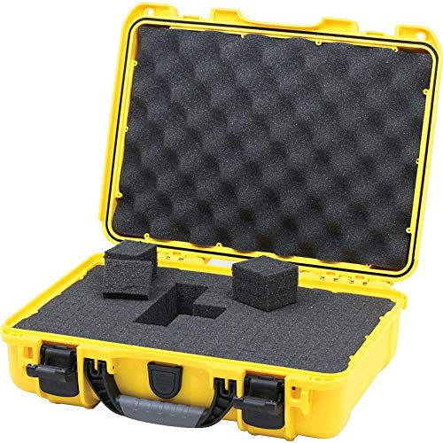 【中古】【未使用・未開封品】Nanuk 910 Yellow キューブスポンジ付き