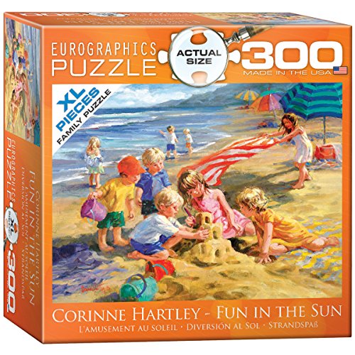 【中古】【未使用・未開封品】EuroGraphics Fun in the Sun by Corinne Hartleyパズル 300ピース