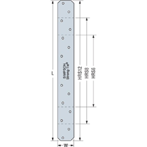 【中古】【未使用・未開封品】シンプソンstrong-tie Heavy Dutyストラップ6?\