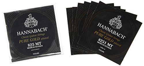 【中古】【未使用・未開封品】Hannabach 652637 S?rie 825 Cordes pour Guitare Classique Medium Tension Special Gold 20,063円