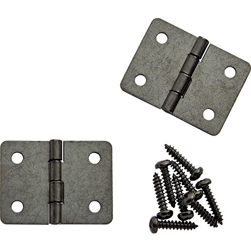 【中古】【未使用・未開封品】3?/ 4?in x 1?in突合せヒンジ、ブラック｜AJIMURA-SHOP