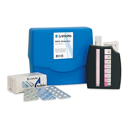 【中古】【未使用・未開封品】LaMotte 3308-01 Model SL-26 DPD Free, Total and Combined Chlorine Individual Test Kit, 0.2, 0.4, 0.6, 0.8, 1.0, 1.5, 2.0, 3.0ppm Cl Ran