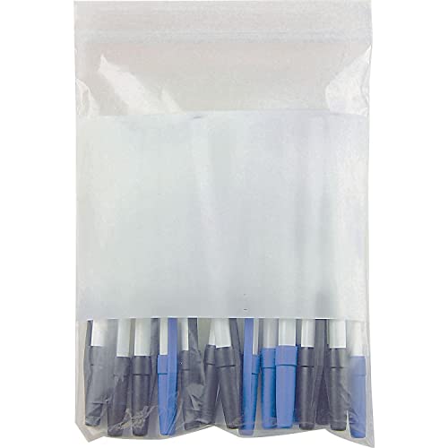 【中古】【未使用・未開封品】Aviditi pb3997ホワイトブロックReclosableポリエチレンバッグ、長8?\