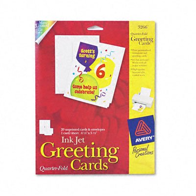 【中古】【未使用・未開封品】AVE3266 - 1/4つ折りグリーティングカード｜AJIMURA-SHOP