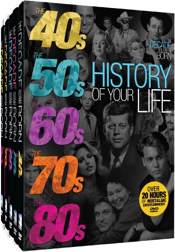【中古】【未使用・未開封品】History of Your Life-Decades Collection-40s-80s [DVD] [Import]
