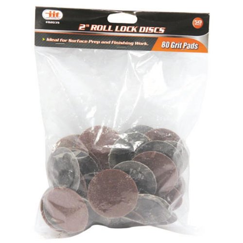 【中古】【未使用・未開封品】IIT 82039 80 Grit 2" Roll Lock Sanding Discs (50 PC)｜AJIMURA-SHOP
