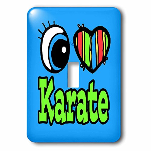 【中古】【未当て嵌める・未開封品】3drose LSP _ 106223?_ 1?Bright Eye Heart I Love Karate Singleうつり変わり取り替えっこ