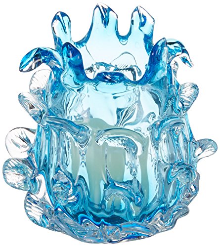 【中古】【未当て嵌める・未開封品】Aqua Blue Glass Candleholder by 差しゆるす Lighting [並行輸入品]
