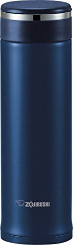 【中古】【未使用・未開封品】Zojirushi SM-JTE46AD Stainless Steel Travel Mug with Tea Leaf Filter, 16-Ounce/0.46-Liter, Deep Blue by Zojirushi