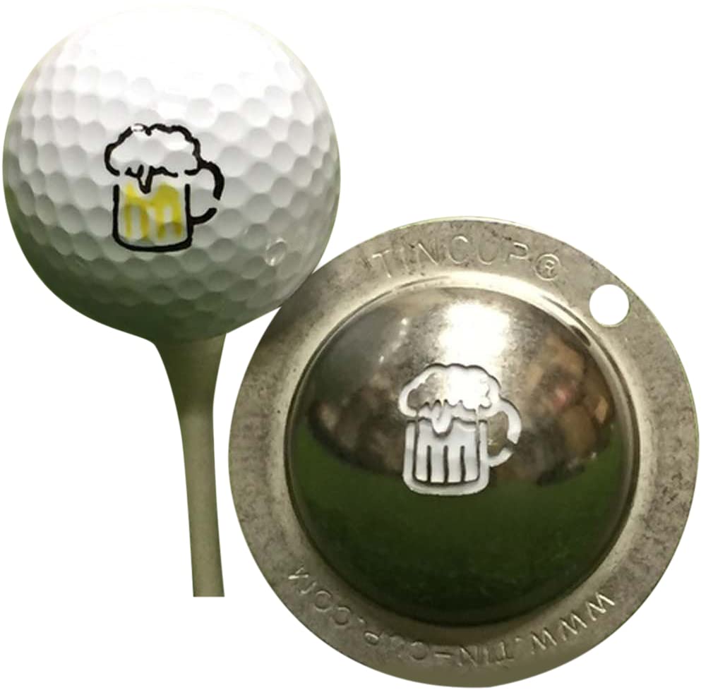 【中古】【未当て嵌める・未開封品】Tin Cup ゴルフどんぶり鉢 カスタム目じるし アライメントツール 模範例