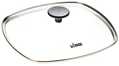 【中古】【未使用・未開封品】スキレット LODGE ロッジ スクエア グラスカバー 《10 1/2インチ》 フライパン 蓋|AJIMURA-SHOP