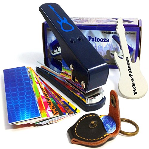 【中古】【未使用・未開封品】Pick-a-Palooza DIYギターピックパンチメガギフトパック - プレミアムピックメーカー - レザーキーチェーンピックホルダー、15ピックストリップ 17,257円