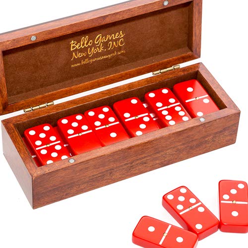 【中古】【未使用・未開封品】[ベロゲームニューヨーク]Bello Games New York, Inc. St. Nicholas Avenue Double Six Dominoes Set Jumbo Size Tiles! 1612R [並行輸入品]