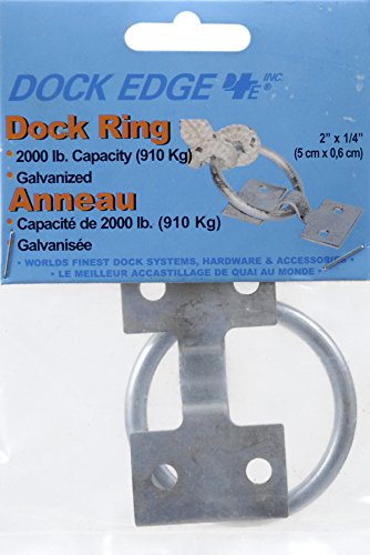 【中古】【未使用・未開封品】Dock Edge 87-109-F-U 2.5インチ 亜鉛メッキ 1200ポンド ボートドックリング
